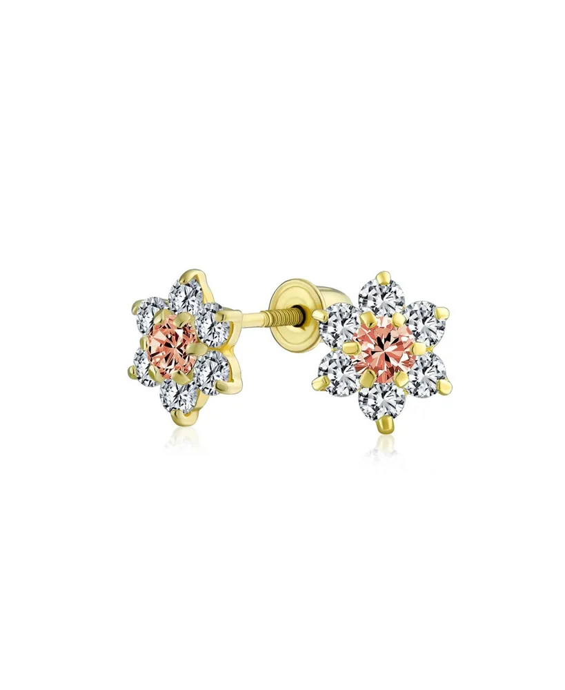 Flower Earring Back Large in Yellow, Rose or White Gold