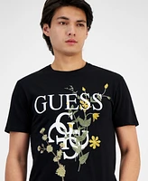 Guess Men's Floral Logo T-Shirt