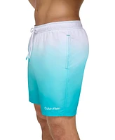 Calvin Klein Men's Sky Gradient 7" Volley Swim Trunks