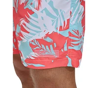 Calvin Klein Men's Island Camo Printed 7" Swim Trunks