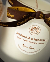 Vance Kitira 4" Magnolia and Mulberry Candle