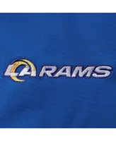 Men's Dunbrooke Royal Los Angeles Rams Triumph Fleece Full-Zip Jacket