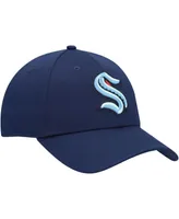 Men's Fanatics Deep Sea Blue Seattle Kraken Core Adjustable Hat