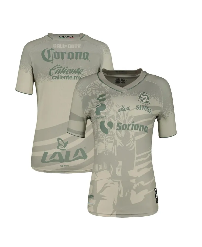 Women's Charly Cream Santos Laguna 2023/24 Call of Duty Third Authentic Jersey