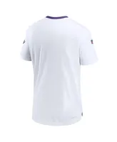 Men's Nike White Minnesota Vikings Classic Coach Performance T-shirt