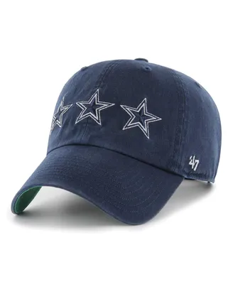 Men's '47 Brand Navy Dallas Cowboys Bankroll Clean Up Adjustable Hat