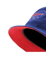 Men's '47 Brand Royal Buffalo Bills Thick Cord Bucket Hat