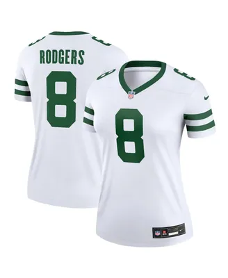 Women's Nike Aaron Rodgers Spotlight White New York Jets Alternate Legend Player Jersey