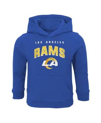 Toddler Boys and Girls Royal Los Angeles Rams Stadium Classic Pullover Hoodie