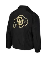 Men's and Women's The Wild Collective Black Colorado Buffaloes Coaches Full-Snap Jacket