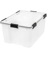 Iris 62 Quart WeatherPro Storage Box, Clear