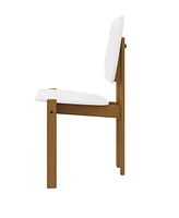 Manhattan Comfort Gales -Piece Mdf Dining Chair With Solid Wood Legs