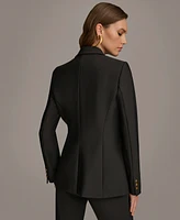 Donna Karan Women's One Button Blazer