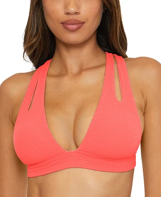 Becca Women's Pucker Up Tear Drop Bikini Top