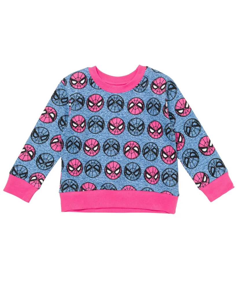 Marvel Comics Spider-Man Girls Sweatshirt Toddler |Child