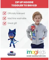 Pj Masks Catboy Owlette Gekko Boys Fleece Zip Up Hoodie Toddler| Child