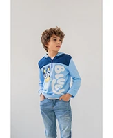 Bluey Bingo Fleece Half Zip Hoodie Toddler| Child Boys