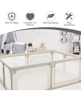 Baby Playpen Extra Large Kids Activity Center Safety Play