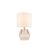 Home Outfitters Pink Table Lamp, Great for Bedroom, Living Room, Transitional