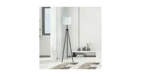 Modern Metal Tripod Floor Lamp with Chain Switch