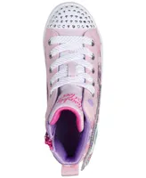 Skechers Little Girls Twinkle Toes Twi-Lites 2.0 Light Up Casual Sneakers from Finish Line