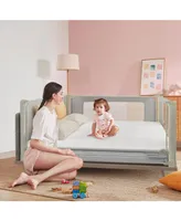 Bed Rail Guard for Toddlers Kid with Adjustable Height and Safety Lock