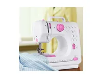 Free-Arm Crafting Mending Sewing Machine with 12 Built-in Stitched