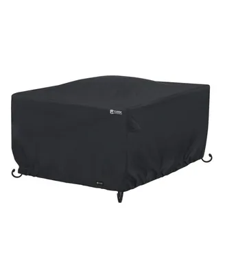 Classic Accessories Fire Pit Table Cover - Square, Black, 42 In.