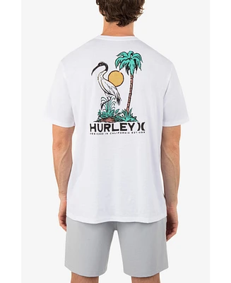 Hurley Men's Everyday Stork Palms Short Sleeve T-shirt