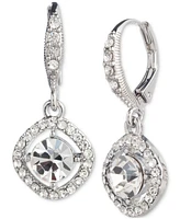 Givenchy Pave & Color Cubic Zirconia Orbital Drop Earrings