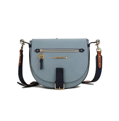 Mkf Collection Drew Color Block Shoulder Bag by Mia K