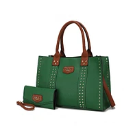 Mkf Collection Davina Tote Bag with wallet by Mia K