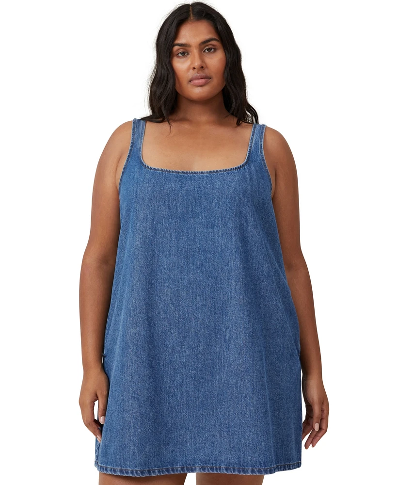 kohl's denim shirt dress Women's Chloe Shirtdress – Wash Lab – washlabshop Core Colors:Raspberry Grid timeless Flowy Babydoll Dress is calvin klein dark gray