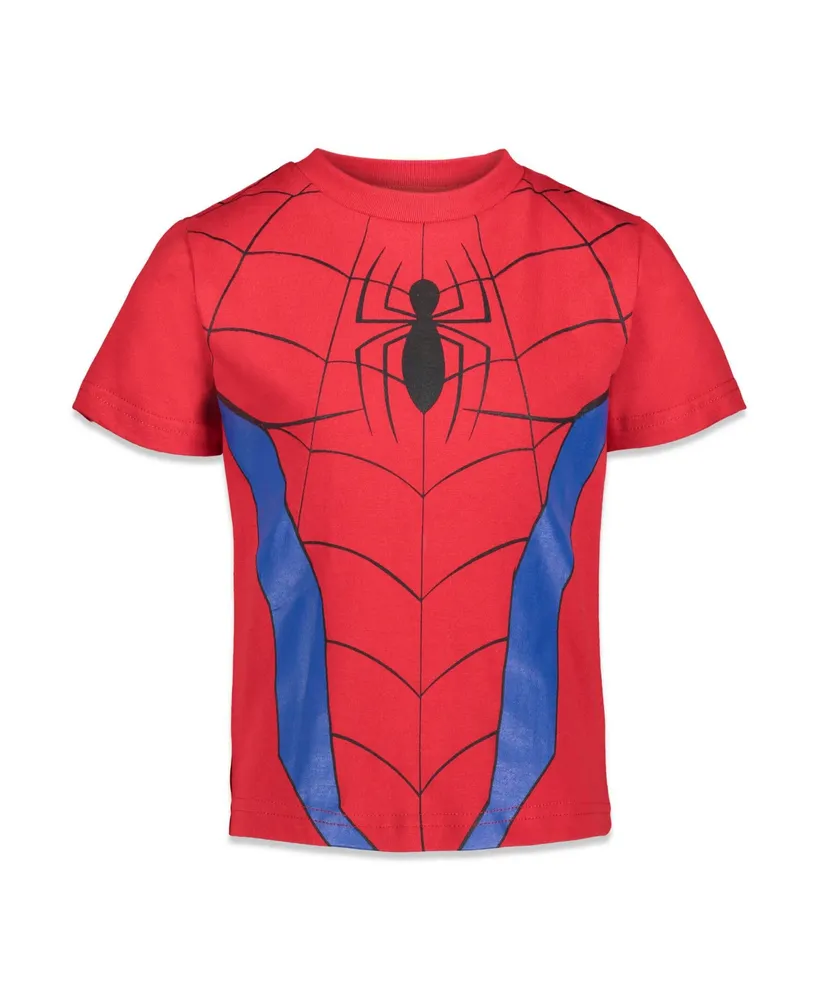 Marvel Spider-Man Spider-Verse Miles Morales Venom Boys 3 Pack T-Shirts Toddler| Child
