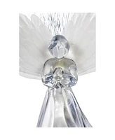 Evergreen 14"H Angel Fiber Optic Garden Stake