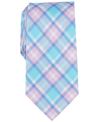 Club Room Men's Newtown Plaid Tie, Created for Macy's