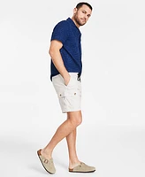 Sun + Stone Men's Relaxed Fit 8" Cargo Shorts, Created for Macy's