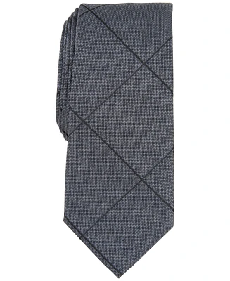 Alfani Men's Amber Grid Tie, Created for Macy's