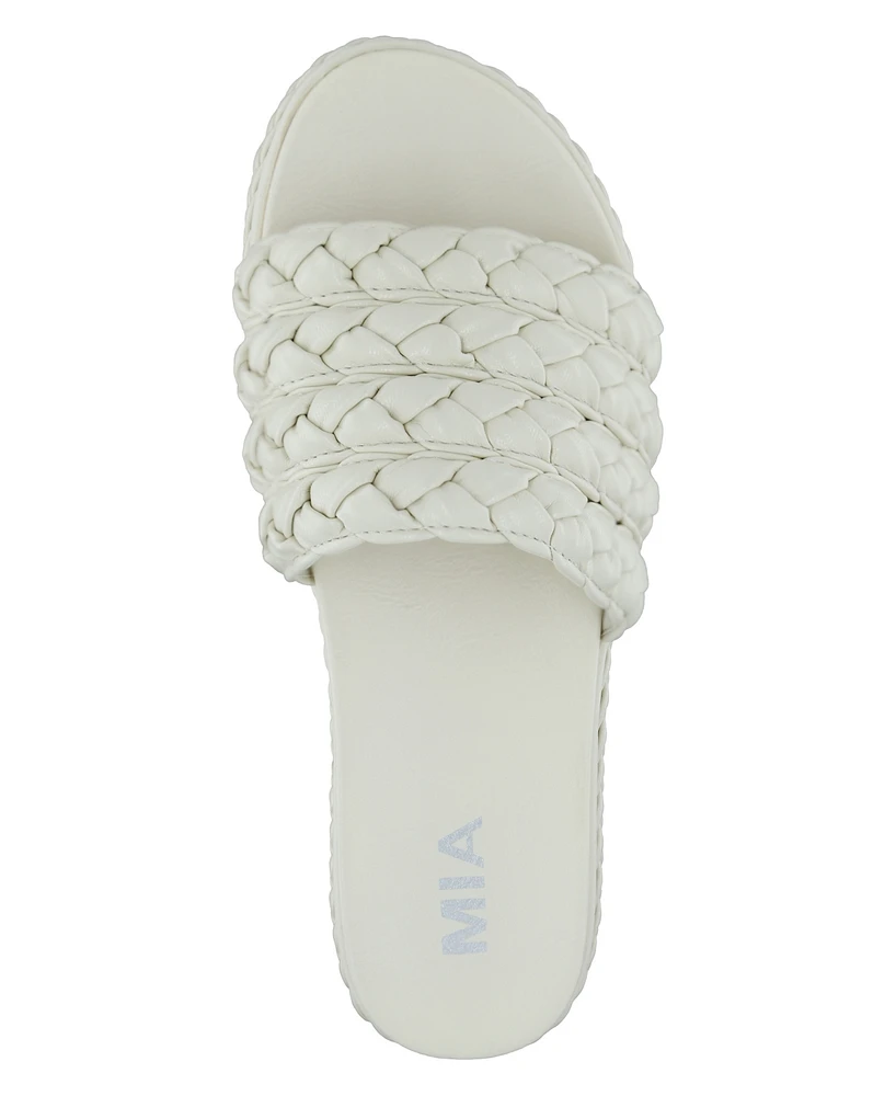 Mia Women's Bri Slip-On Slide Sandals
