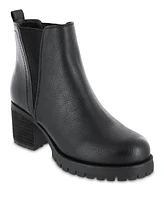 Mia Women's Jody Lug Sole Chelsea Booties