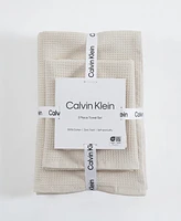 Calvin Klein Eternity Solid Cotton Terry 3-Piece Towel Set