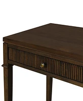 Martha Stewart Kenna 47.5" Fluted 2-Drawer Wood Storage Console Table
