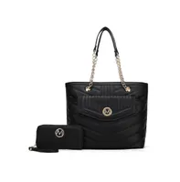 Mkf Collection Chiari Tote Bag with Wallet by Mia K