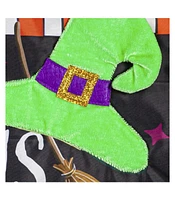 Hocus Pocus Time Garden Applique Flag