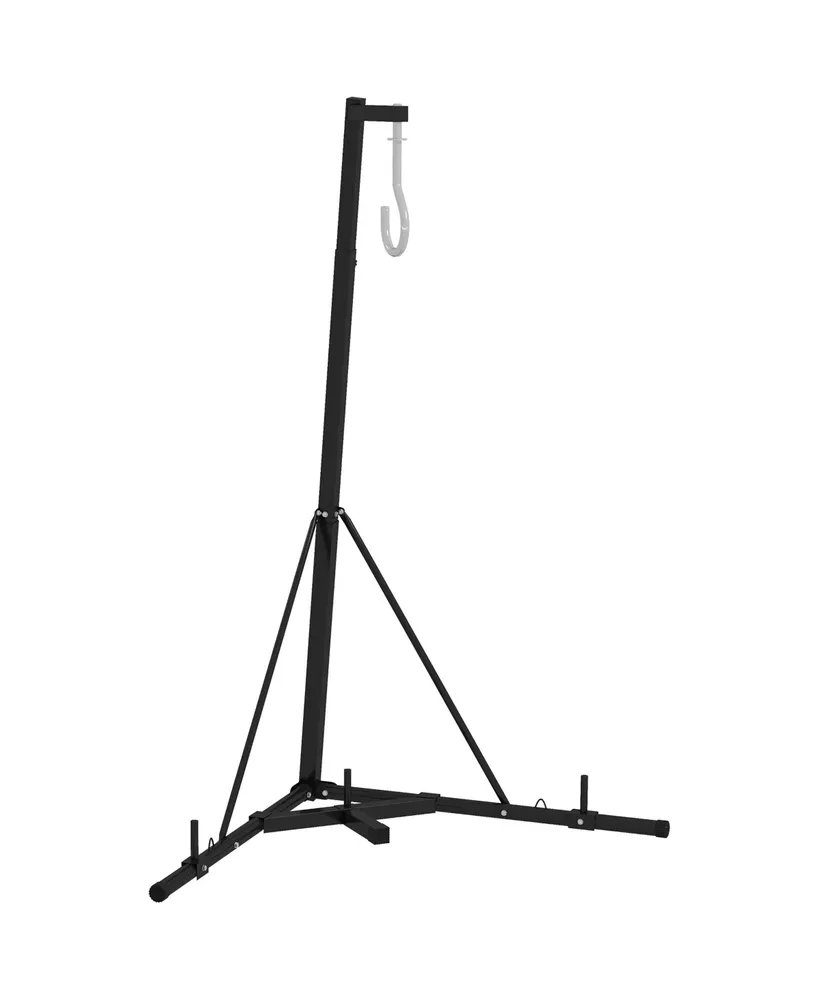 Soozier Punch Bag Stand for Heavy Bag, Foldable and Height Adjustable