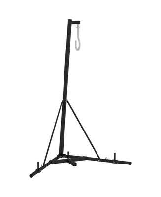 Soozier Punch Bag Stand for Heavy Bag, Foldable and Height Adjustable
