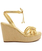 Arezzo Women's Kayla Platform Wedge Sandals