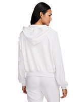 Nike Women's Sportswear Chill Terry Loose-Fit Full-Zip French-Terry Hoodie