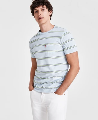 Levi's Men's Classic-Fit Stripe Pocket T-Shirt