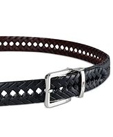 Tommy Hilfiger Men's Reversible Lace Logo Belt